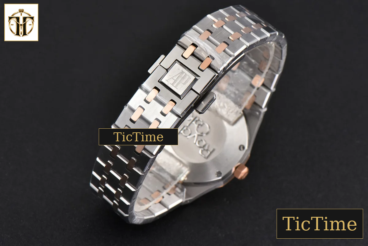 Royal Oak Ladies 33mm 8F RG/SS White Dial RG/SS Bracelet Swiss Quartz — foto 29