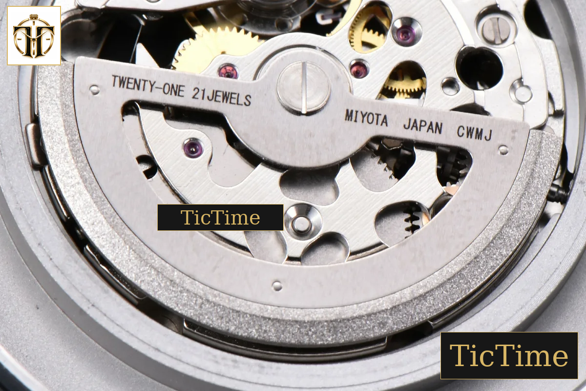Top Gun IW329801 43mm M+F Ceramic Black Dial Black Rubber Strap A2892 — foto 18