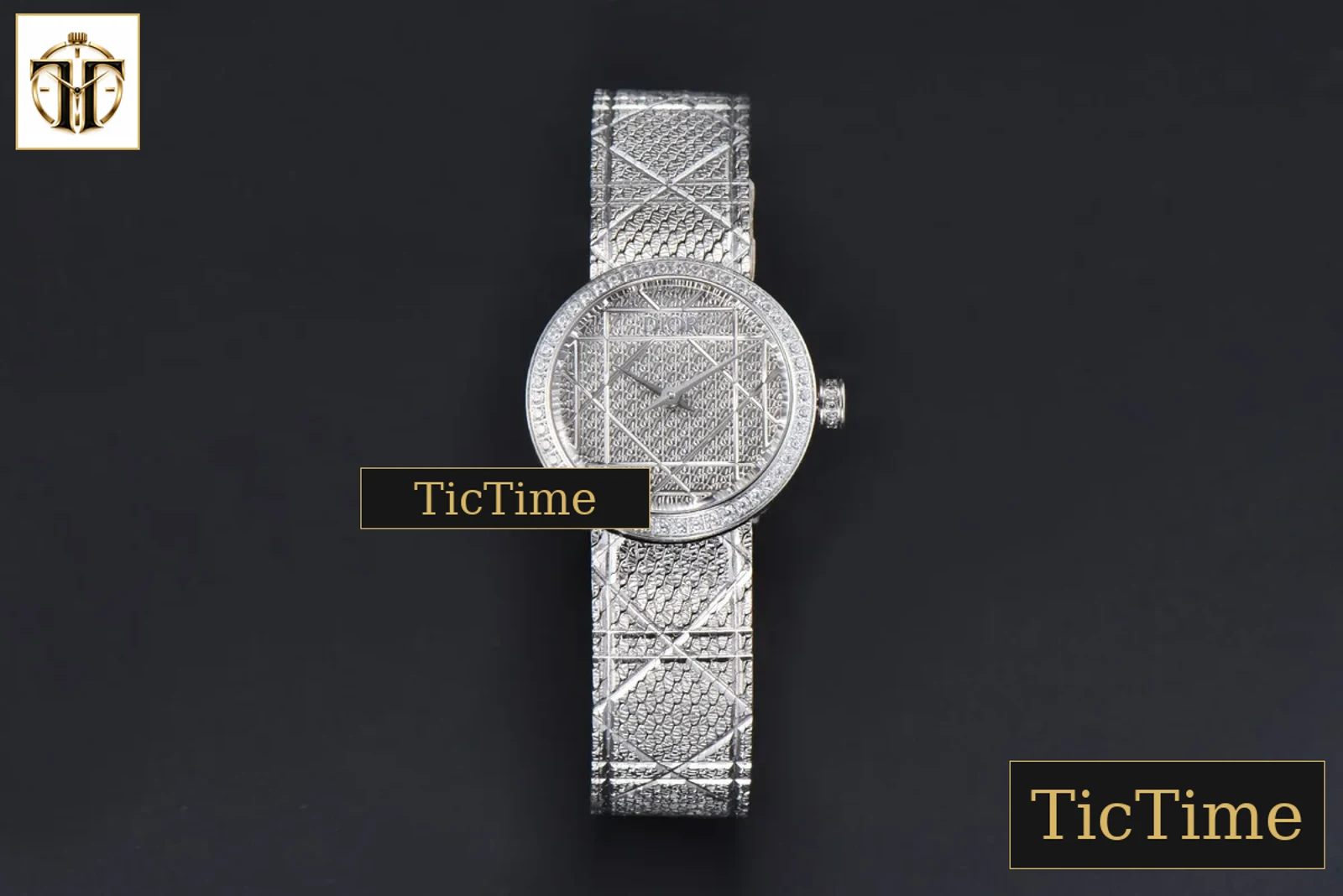 La D My Dior 25mm K11F Diamond Silver Dial Quartz — foto 2
