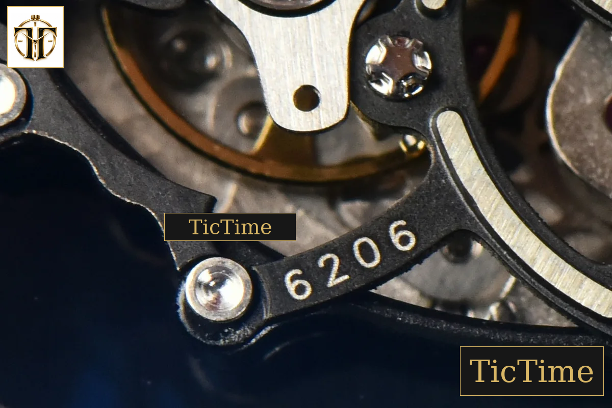 Bubba Watson RM055 42.7mm ZF Black NTPT White Skeleton Dial Blue Rubber Strap V6 NH05 — foto 23