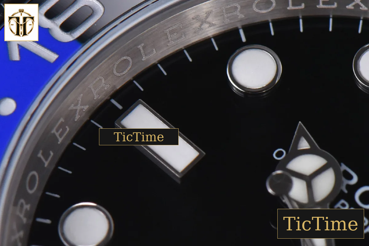 GMT Master BLNR 126710 V9F Black DIial Oyster Bracelet A3285 — foto 7