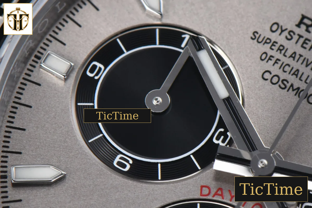 Daytona 904L 126519 40mm VSF Gray Black Subdial Oysterflex Strap DD4131 — foto 6