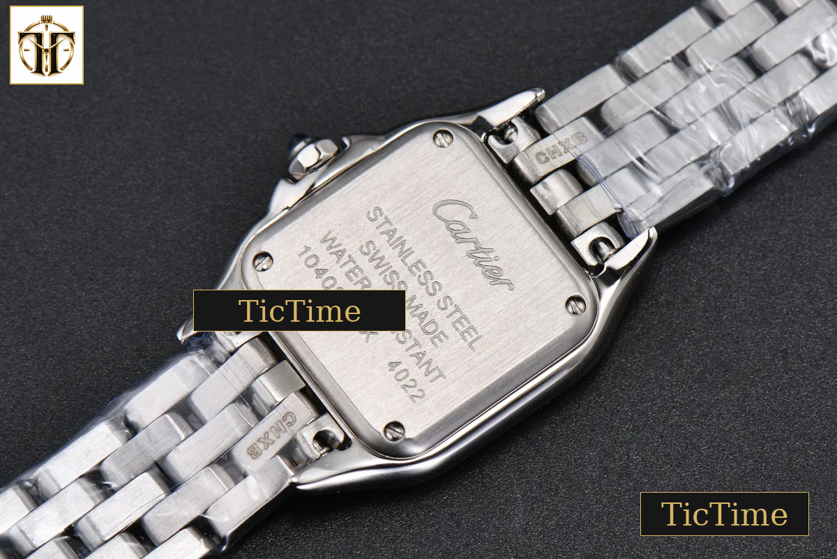 Panthère Secrete Ladies 22mm BVF SS Gray Dial SS Bracelet Ronda Quartz — foto 15