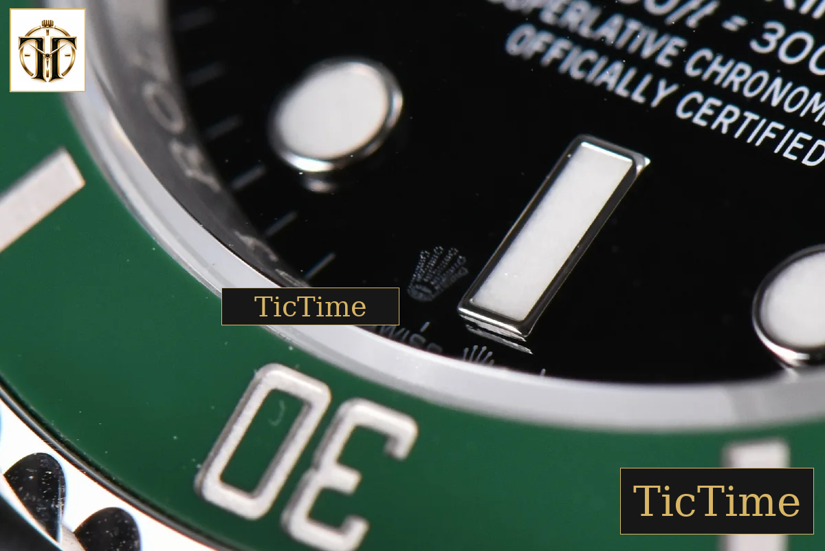Submariner LV Kermit 904L 126610 41mm VSF Green Ceramic SS Bracelet VS3235 — foto 10