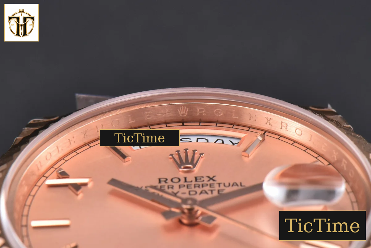 DayDate 40mm GMF RG RG Dial Roma Marker President Bracelet A2836 — foto 13