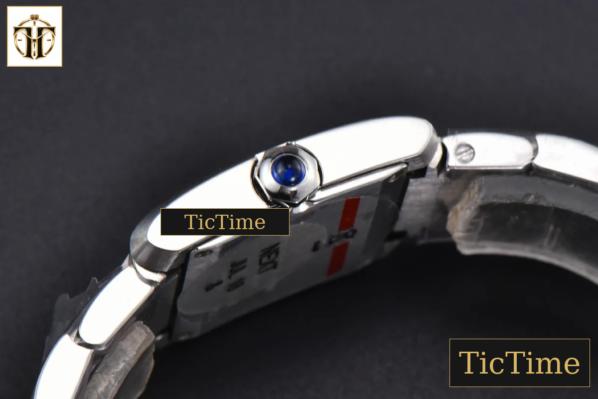 Tank Francaise Small 25.7mmx 21.2mm K11F SS Bracelet Quartz — foto 13