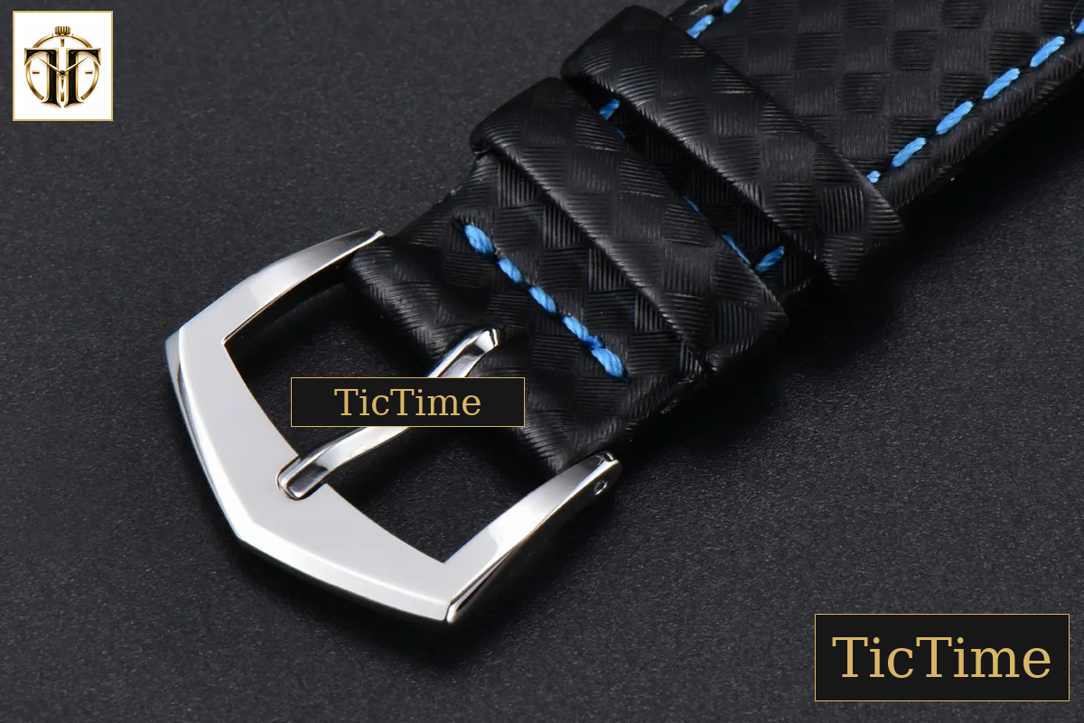 Calatrava 6007G 40mm ZF Black Dial Blue Hand Nylon Strap 9015 — foto 26