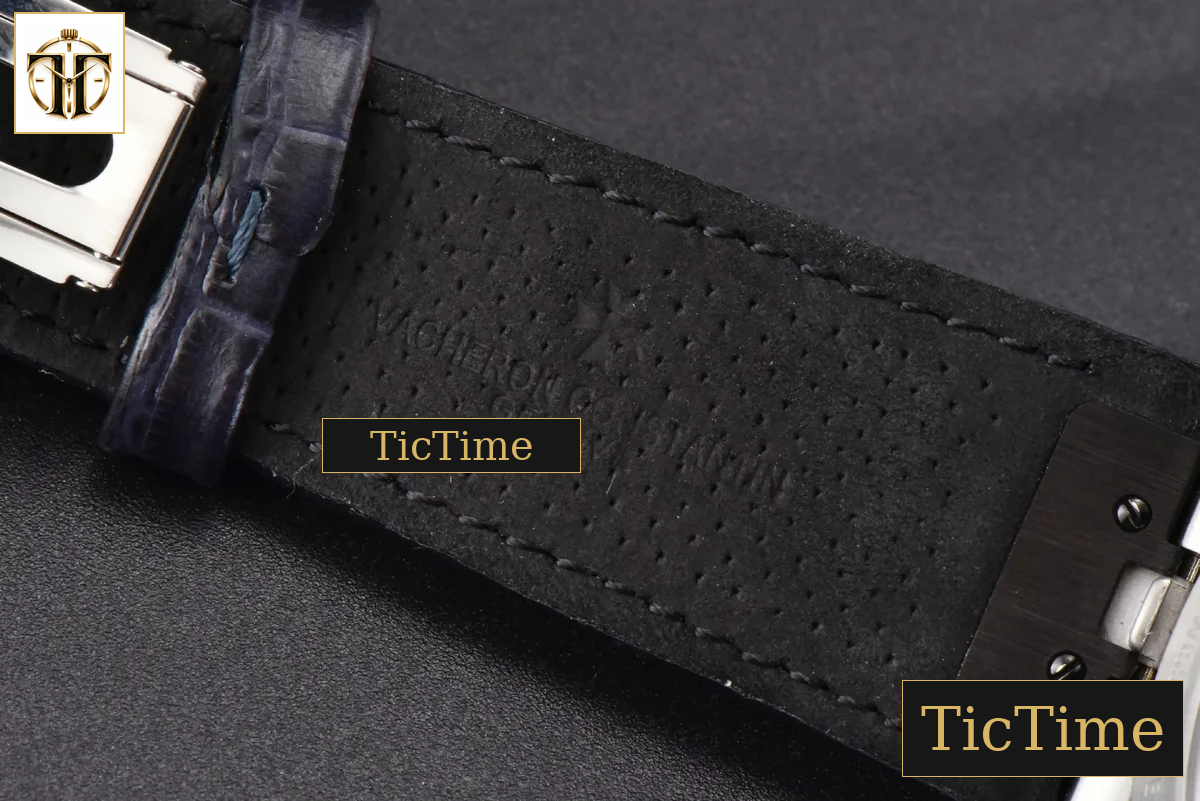 Overseas Tourbillon 6000V 42.5mm BBRF Blue Dial Blue Leather Strap Tourb — foto 32