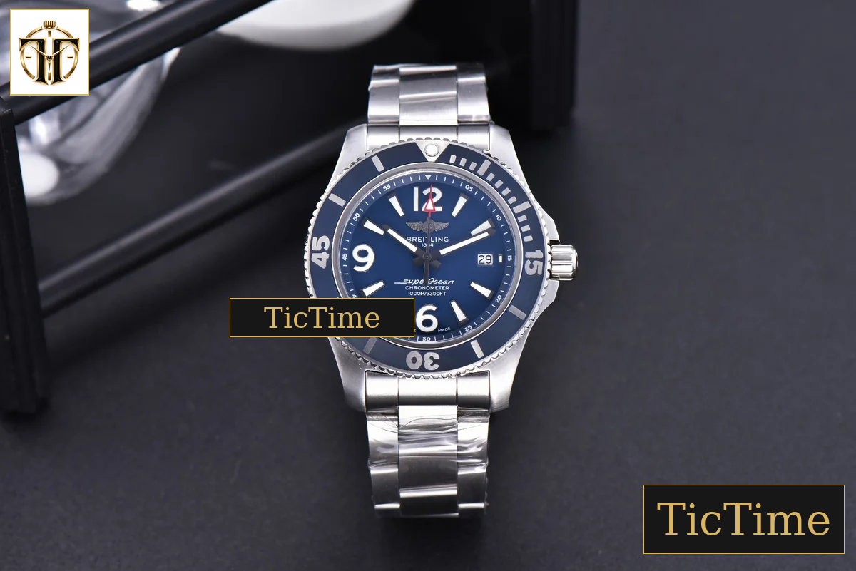 Superocean Automatic 44mm TF Blue Dial SS Bracelet A2824 — foto 3