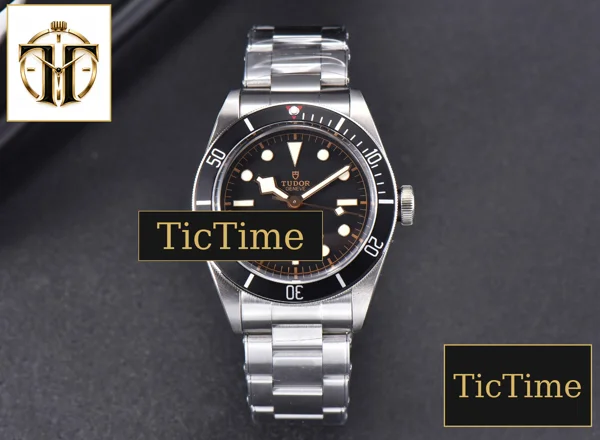 Foto frontal — Black Bay 41mm ZF Black Dial SS Bracelet A2824