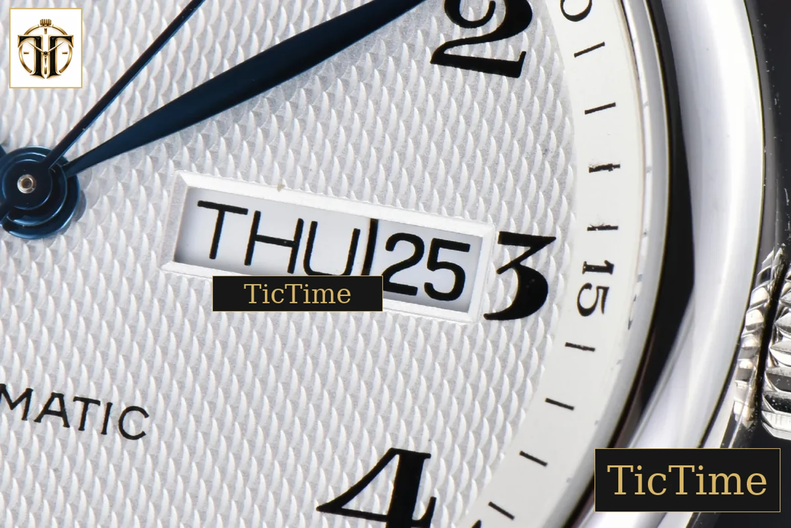 Master Automatic 40mm LGF White Dial Leather Strap — foto 8