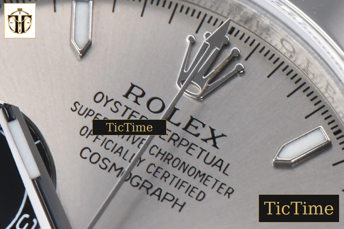 Daytona 904L 126509 40mm BPF SS Grey Dial Black Subdial SS Bracelet SH4131 — foto 5