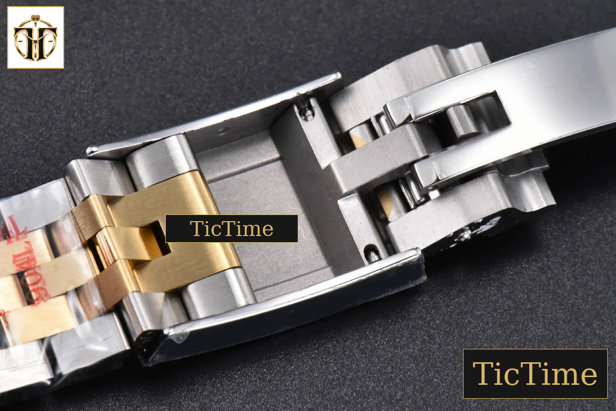 GMT Master II 904L 126713 40mm GMF YG/SS Black/Gray Bezel Black Dial Jubilee Bracelet SH3285 — foto 32