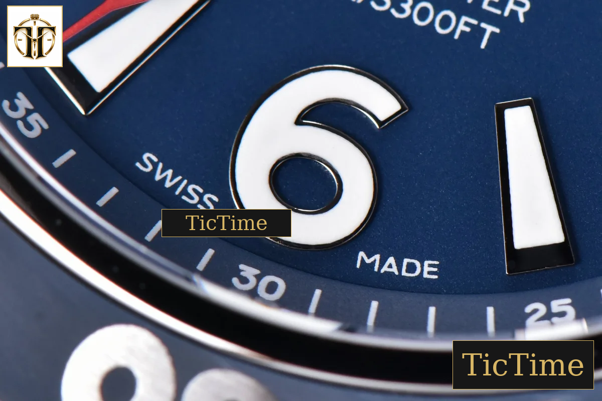 Superocean Automatic 44mm TF Blue Dial Blue Rubber Strap A2824 — foto 7