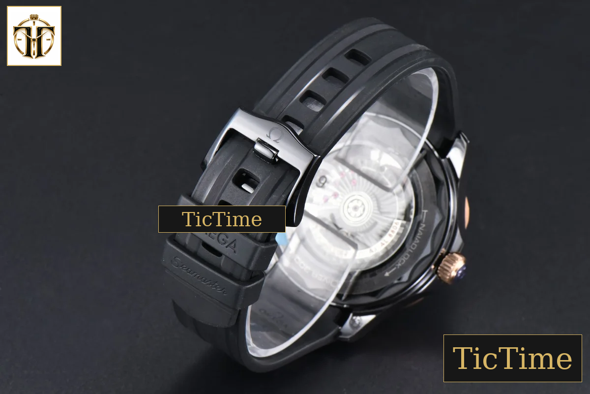 Seamaster Diver 300M 43.5mm VSF RG Nekton Ceramic Black Dial Black Rubber Strap VS8806 — foto 16
