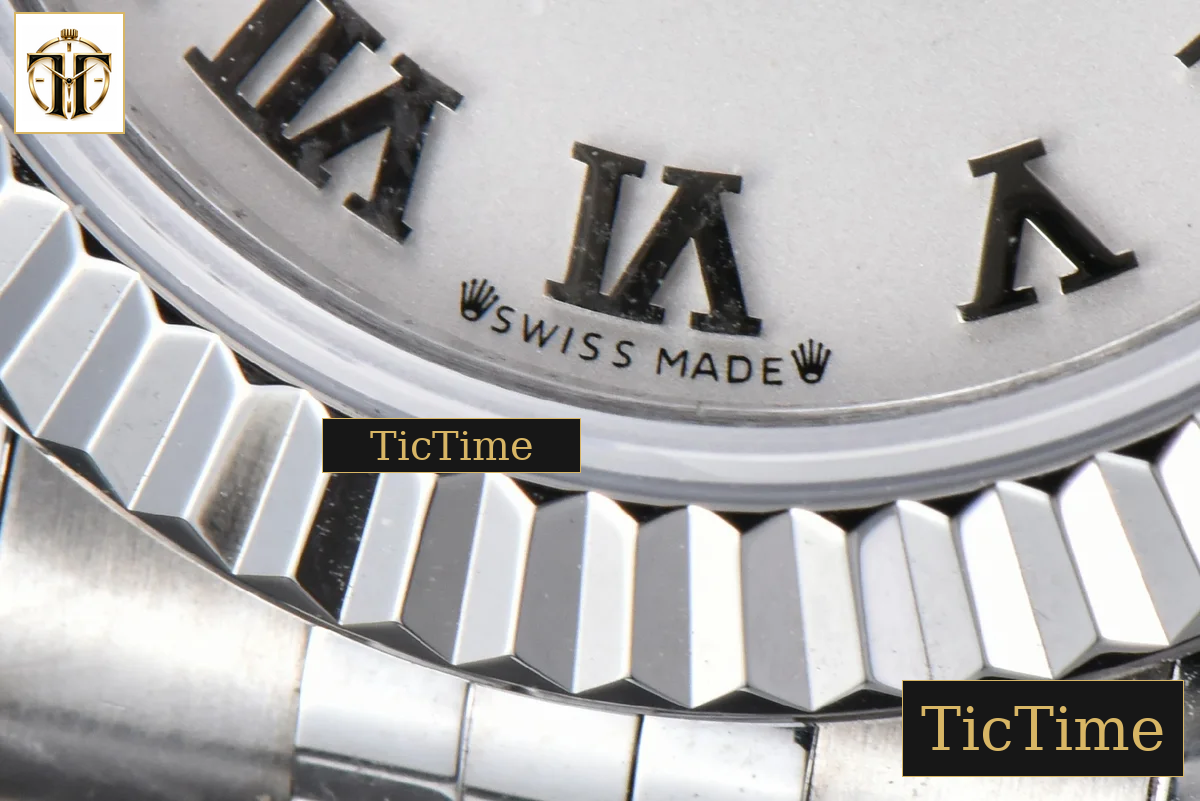 DateJust 31mm WF White Dial Lume Marker Jubilee Bracelet A2671 — foto 8