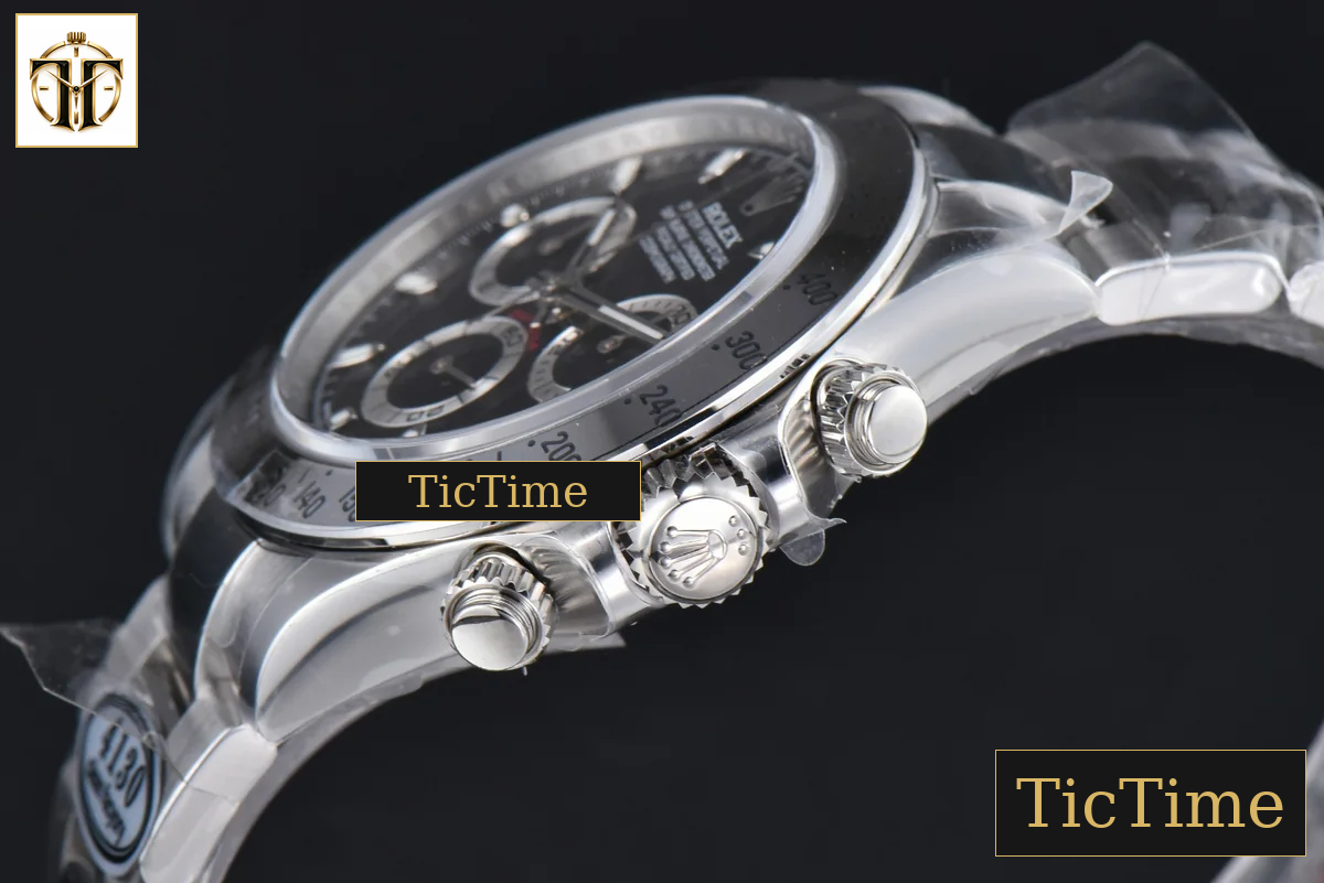 Daytona 904L 116520 40mm Clean Factory Black Dial 4130 — foto 12