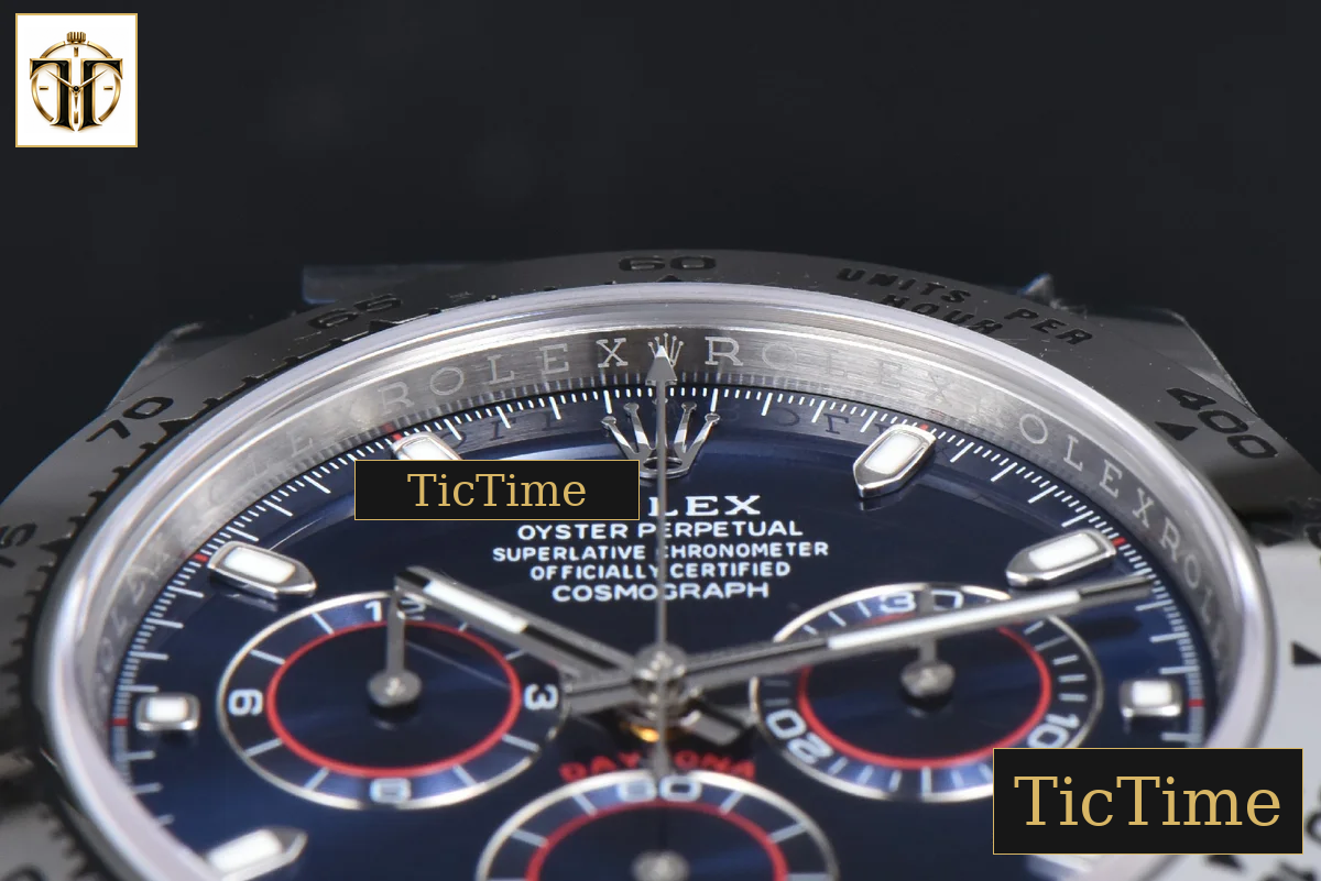 Daytona 116509 APSF SS Blue Dial Lume Marker SS Bracelet SH4130 — foto 13