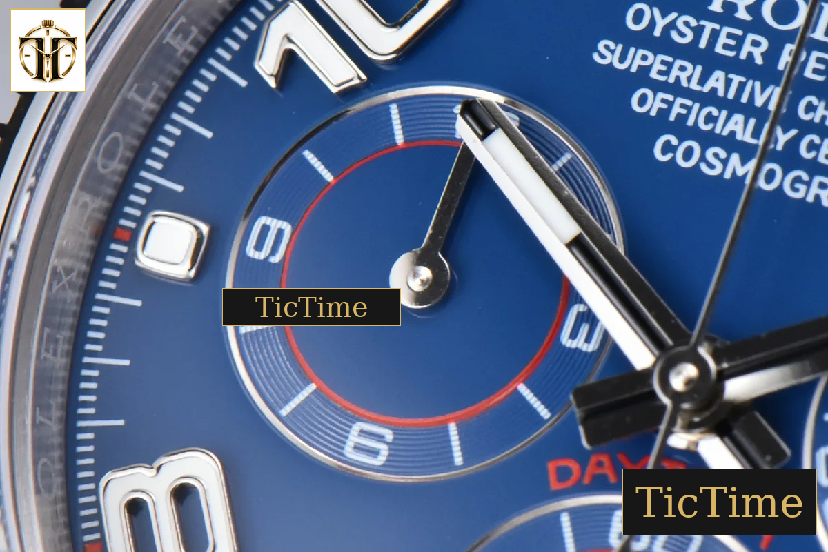 Daytona 116509 APSF SS Blue Dial Digital Marker SS Bracelet SH4130 — foto 7
