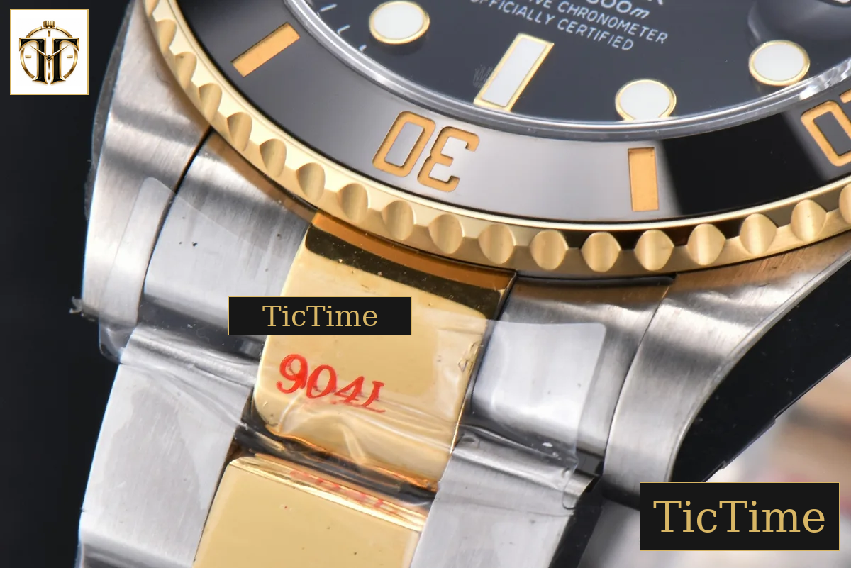 Submariner LN 126613 41mm GMF YG/SS Black Dial SS Bracelet VR3235 — foto 11