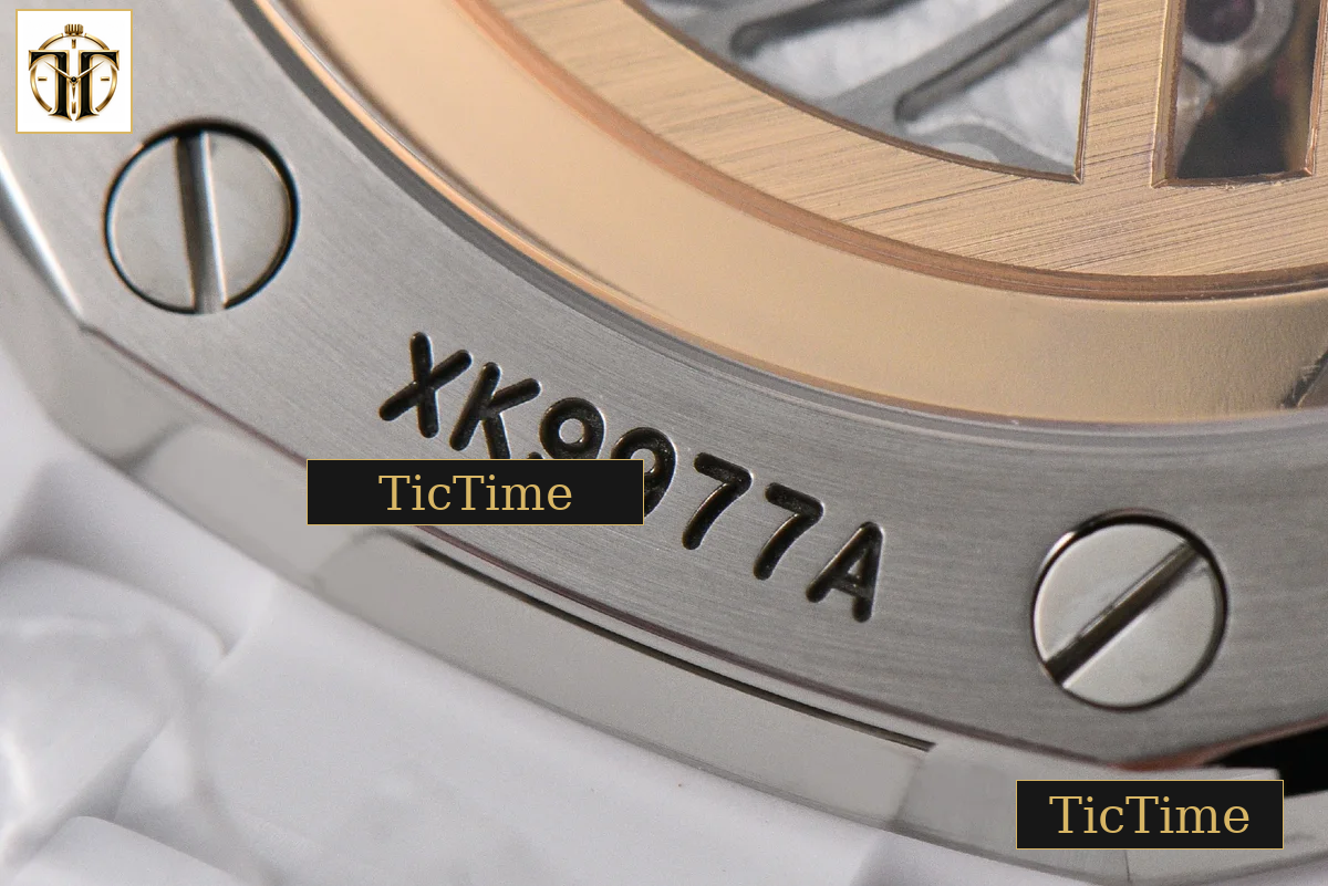 Royal Oak Chronograph 26240 41mm APSF Ceramic Sliver Checkered Dial Sliver Subdial Ceramic Bracelet V2 SH4401 — foto 28