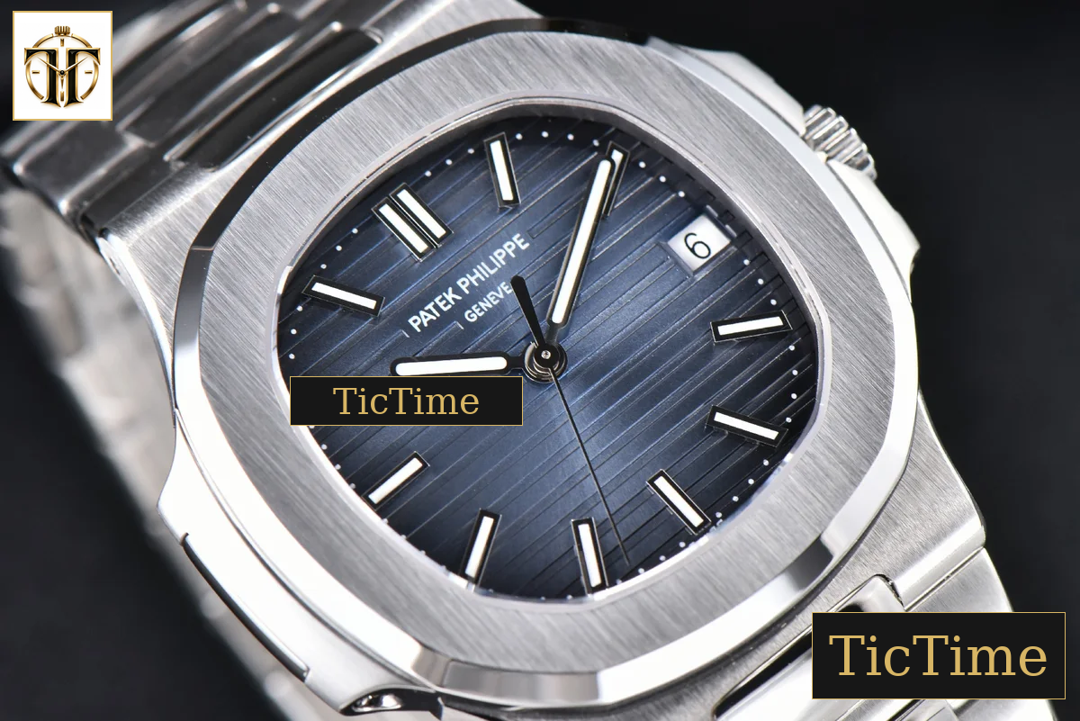 Nautilus 5711 40mm 3KF Blue Dial SS Bracelet V3 A324 — foto 19