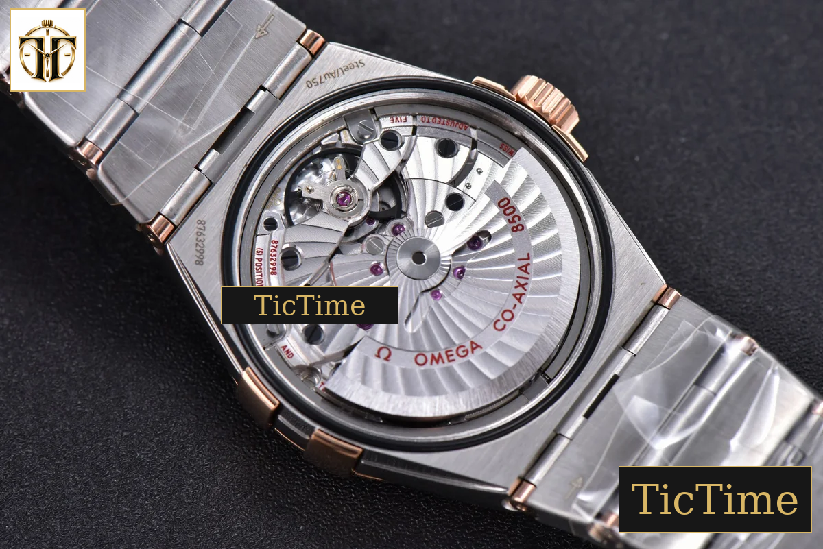 Constellation 38mm VSF SS/RG Brown Dial Stick Markers SS/RG Bracelet A8500 — foto 17