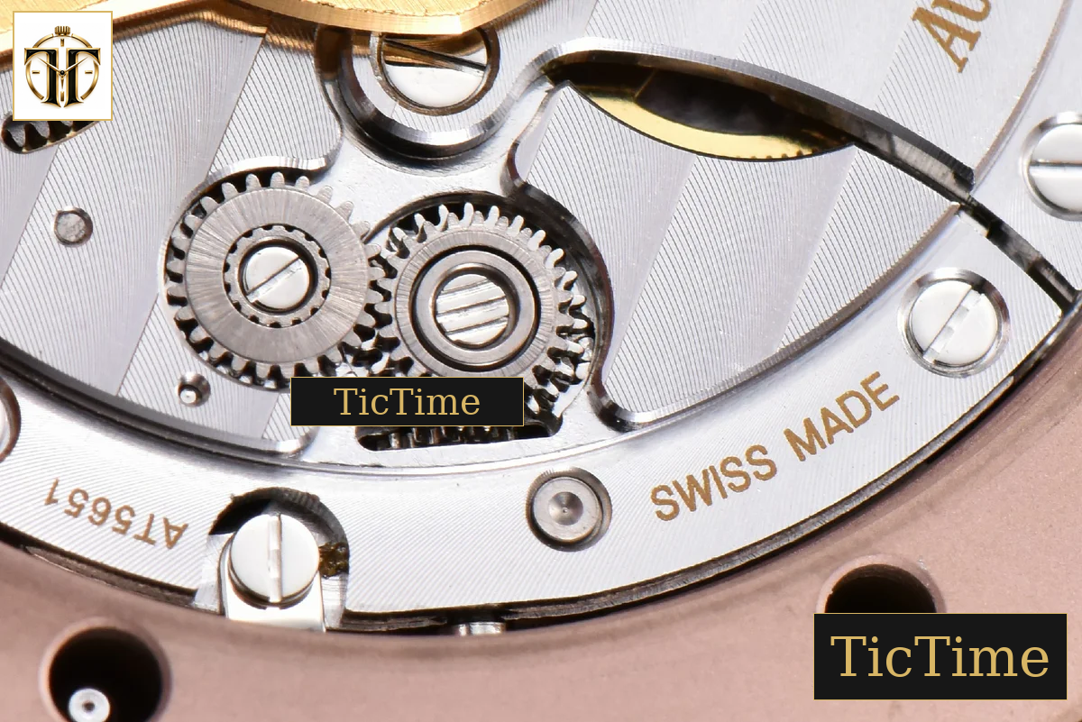 Royal Oak “50th Anniversary” 15510 41mm APSF RG Blue Dial Leather Strap V2 Free Sprung SA4302 — foto 23