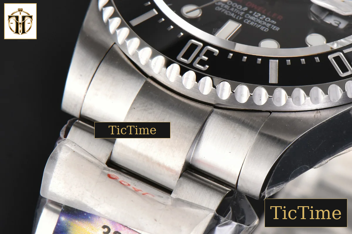 Sea-Dweller Rehaut 126600 43mm CSF Black Dial SS Bracelet VR3235 — foto 11