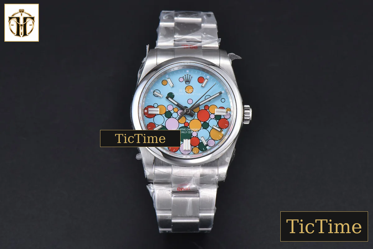 Oyster Perpetual 904L Smooth Bezel 126300 41mm GMF Tiffany Blue Ballon Dial SS Bracelet VR3230 — foto 2