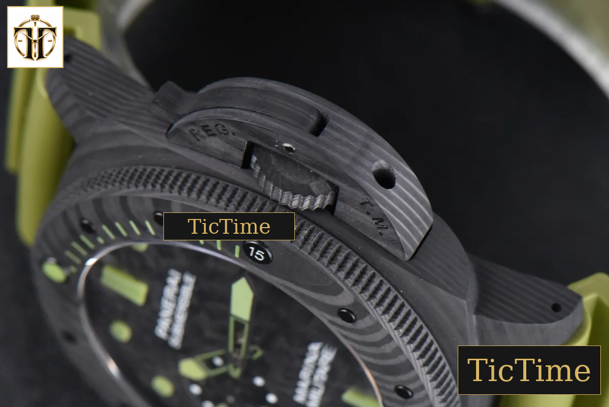 Carbotech Submersible PAM961 47mm VSF Black Dial Rubber Strap Asia XXXIV — foto 12