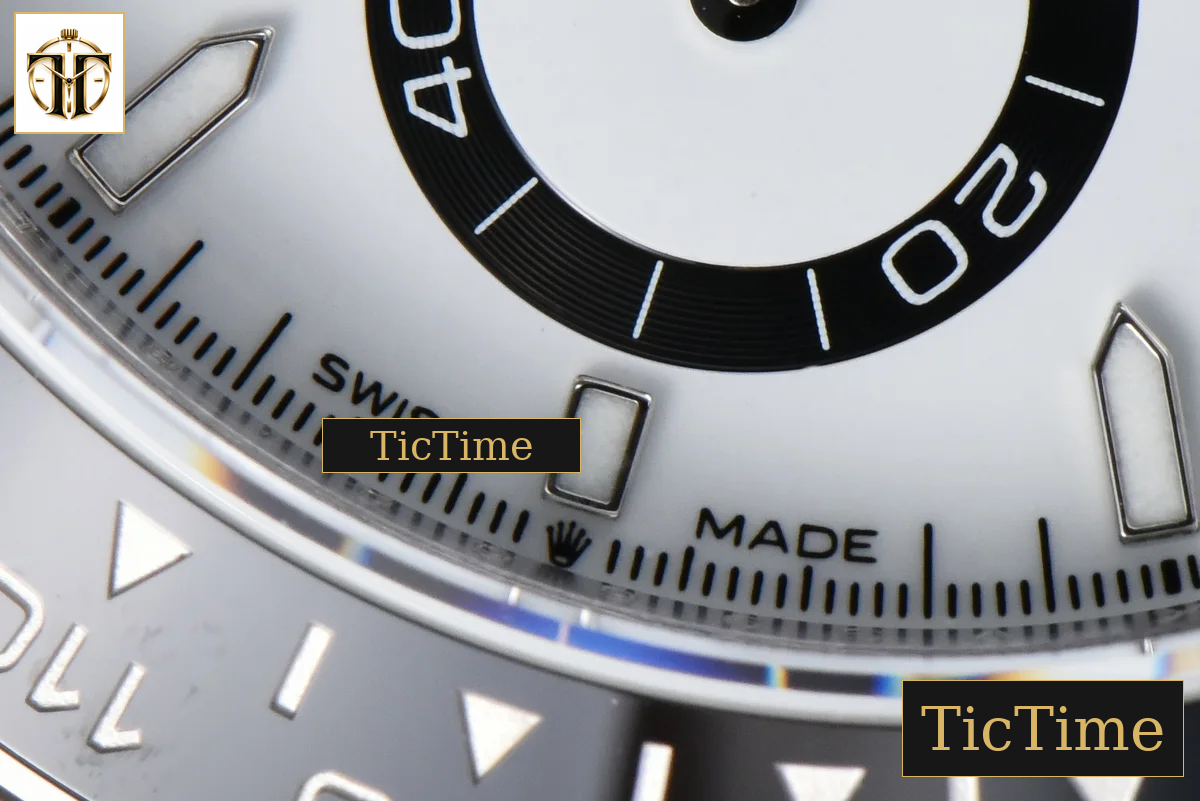 Daytona 904L 126500 40mm BPF SS Panda White Dial SS Bracelet SH4131 — foto 10