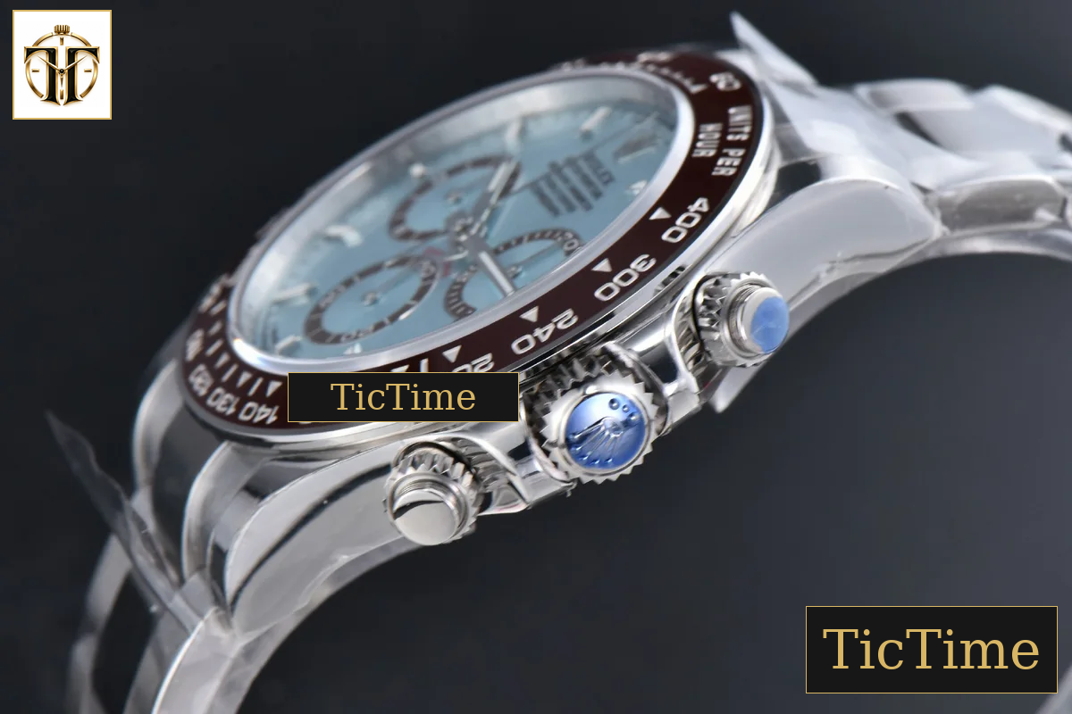Daytona 126506 40mm VSF Ice Blue Dial Lume Marker SS Bracelet V3 weighted version DD4131 — foto 11