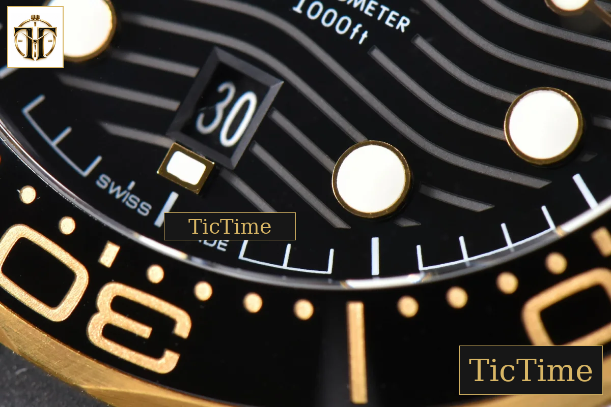 Seamaster Diver 42mm VSF YG/SS 300M Black Dial Rubber Strap VS8800 — foto 8