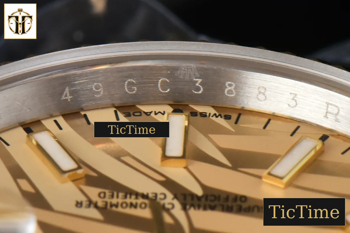 DateJust 36mm BPF YG/SS YG Plam Dial Jubilee Bracelet A2824 — foto 14
