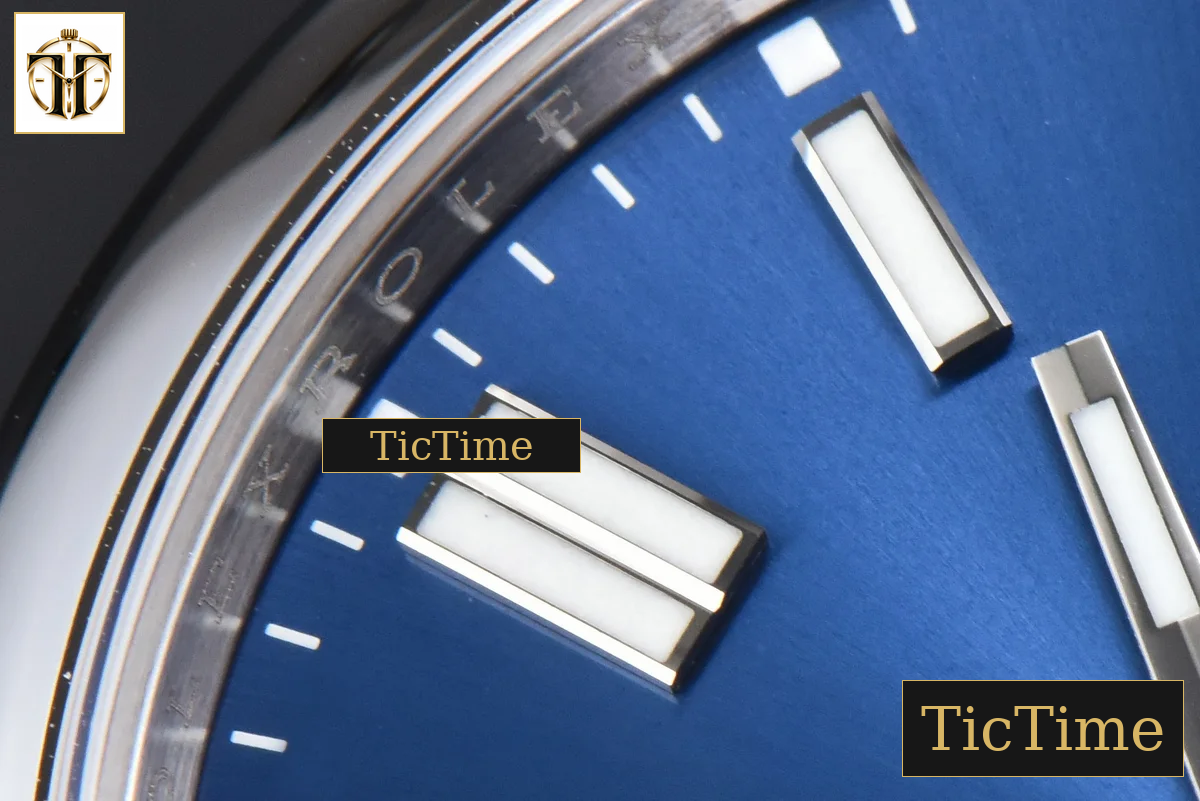 Oyster Perpetual 904L 124300 41mm VSF Blue Dial Oyster Bracelet VS3235 — foto 6