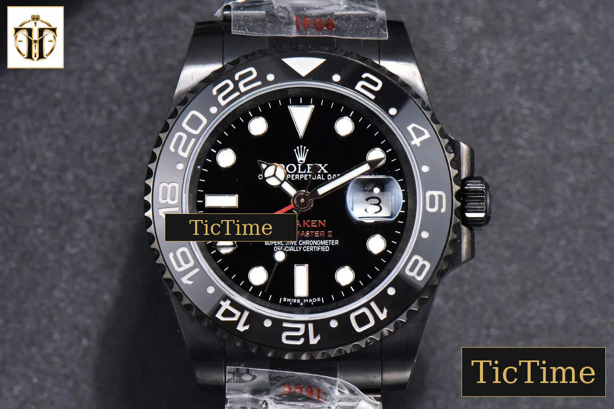 Blaken Submariner LN 116610 IPKF Red Hand PVD Bracelet A2836 — foto 2