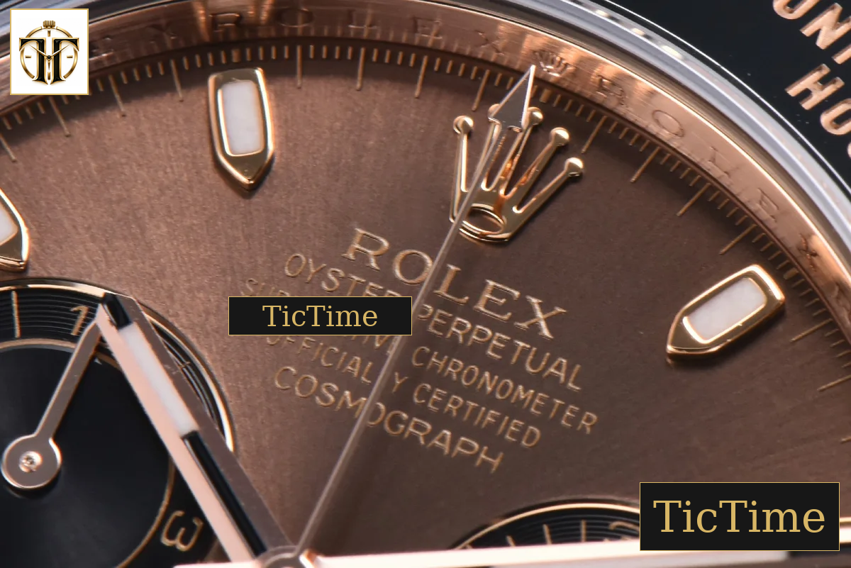 Daytona 116515 40mm ZF RG Brown Black Subdial Oysterflex Strap SH4130 — foto 5