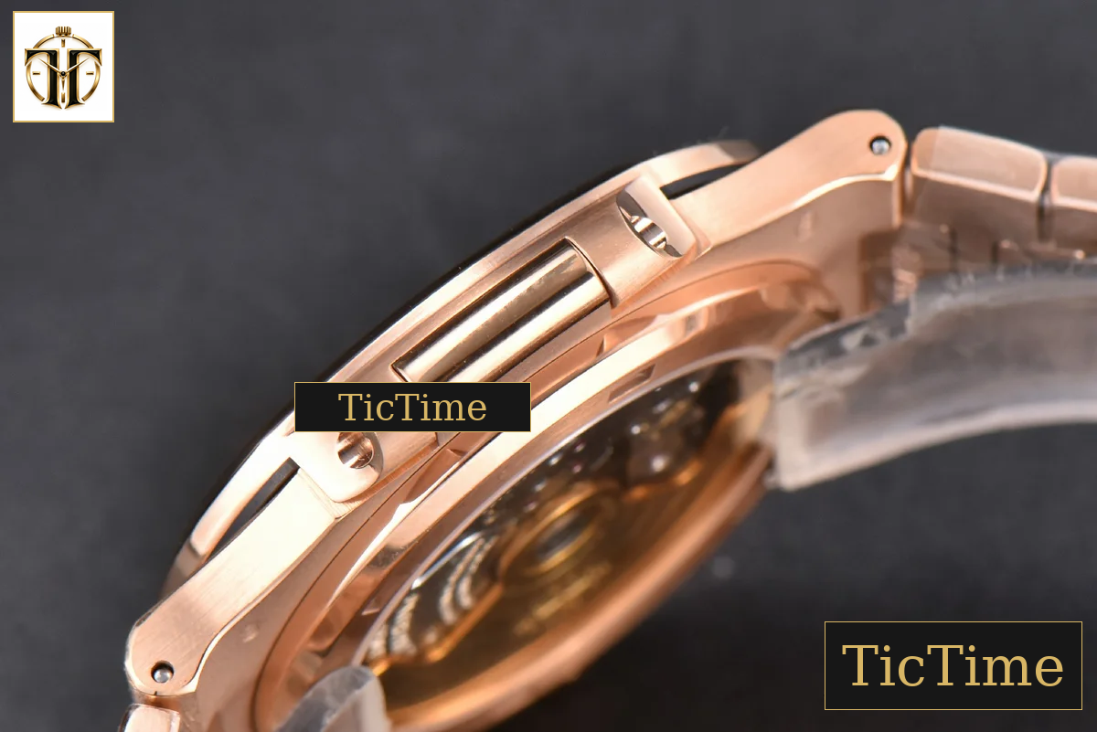 Nautilus 5711/1R PPF White Textured Dial RG Bracelet V5 324CS — foto 8