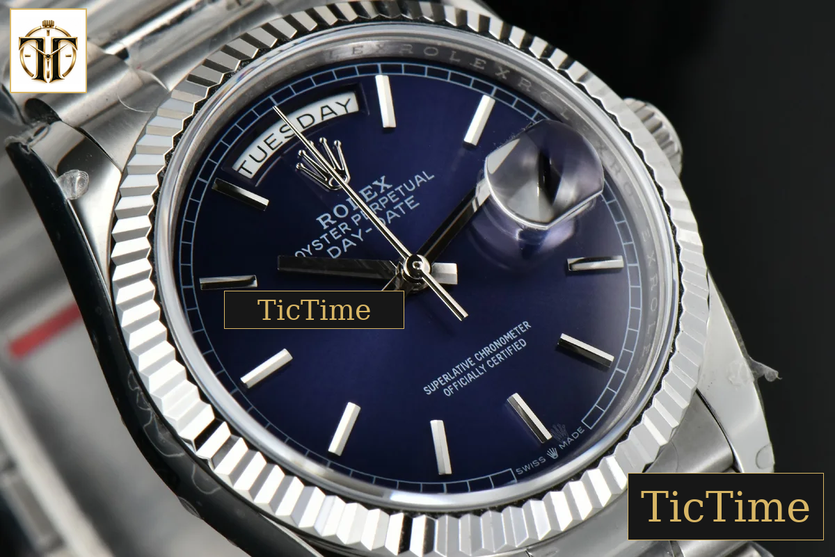 DayDate 36mm BPF Blue Dial SS Bracelet A2836 — foto 13