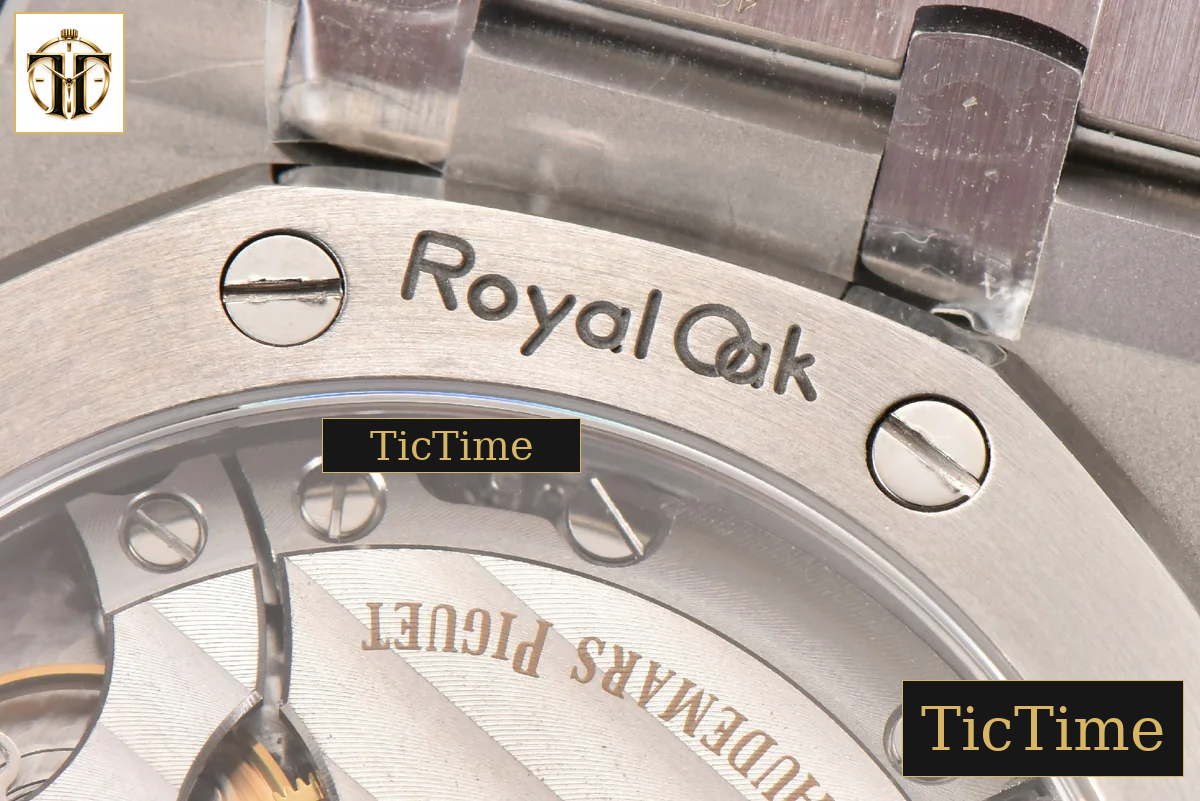 Royal Oak 15500 41mm ZF Blue Textured Dial SS Bracelet (V2 free sprung ) A4302 — foto 24