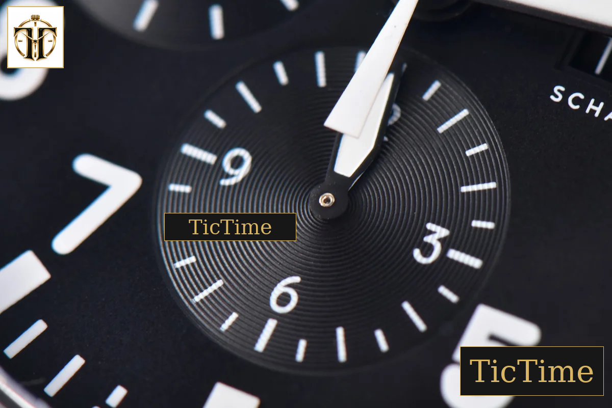 Pilot Chrono Spitfire IW377709 43mm ZF Black Dial Black Leather Strap A7750 — foto 8