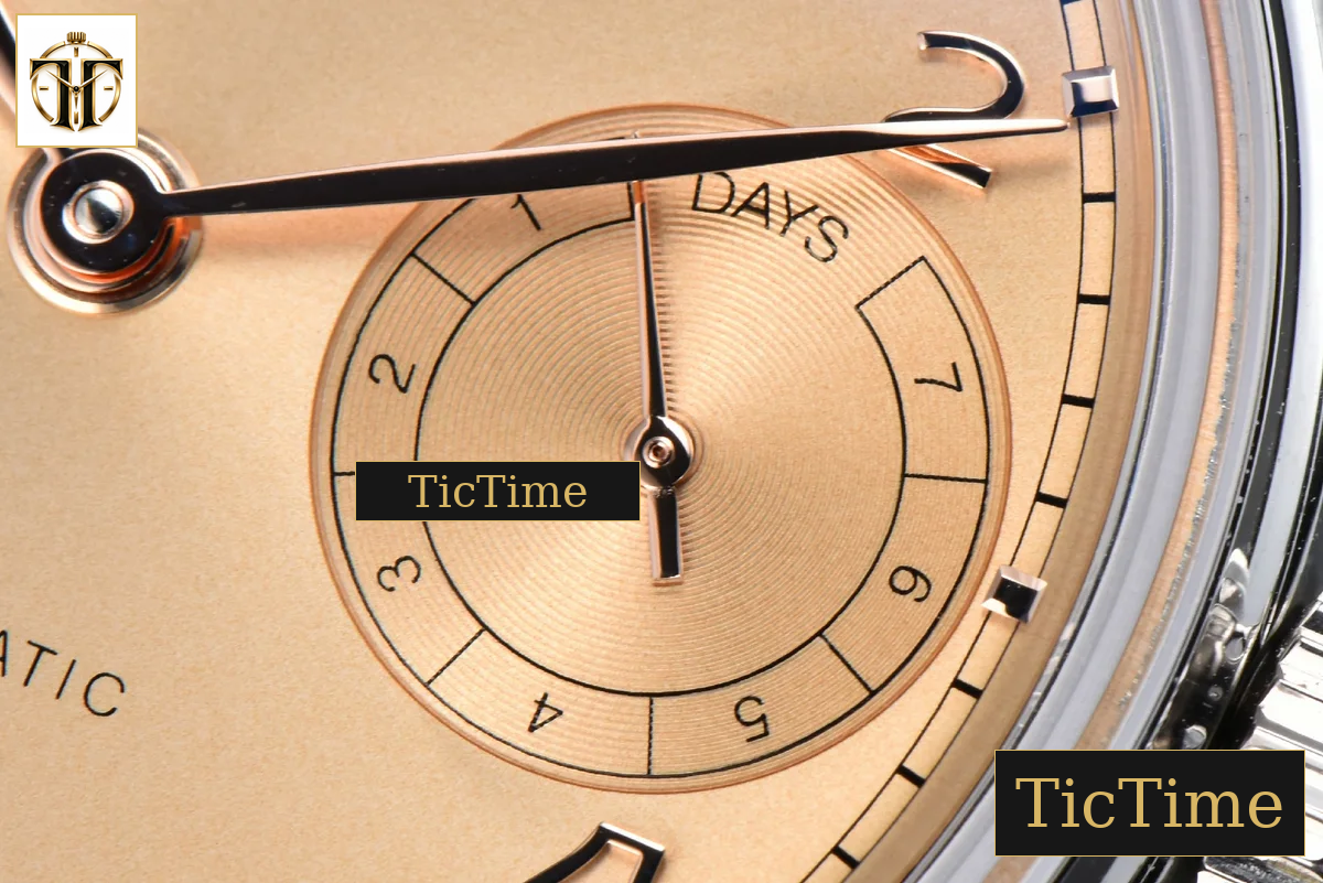 Portugieser Automatic 7 Days IWC0559C 42mm APSF YG Dial Gold Numeral Markers Black Leather Strap A52010 — foto 6