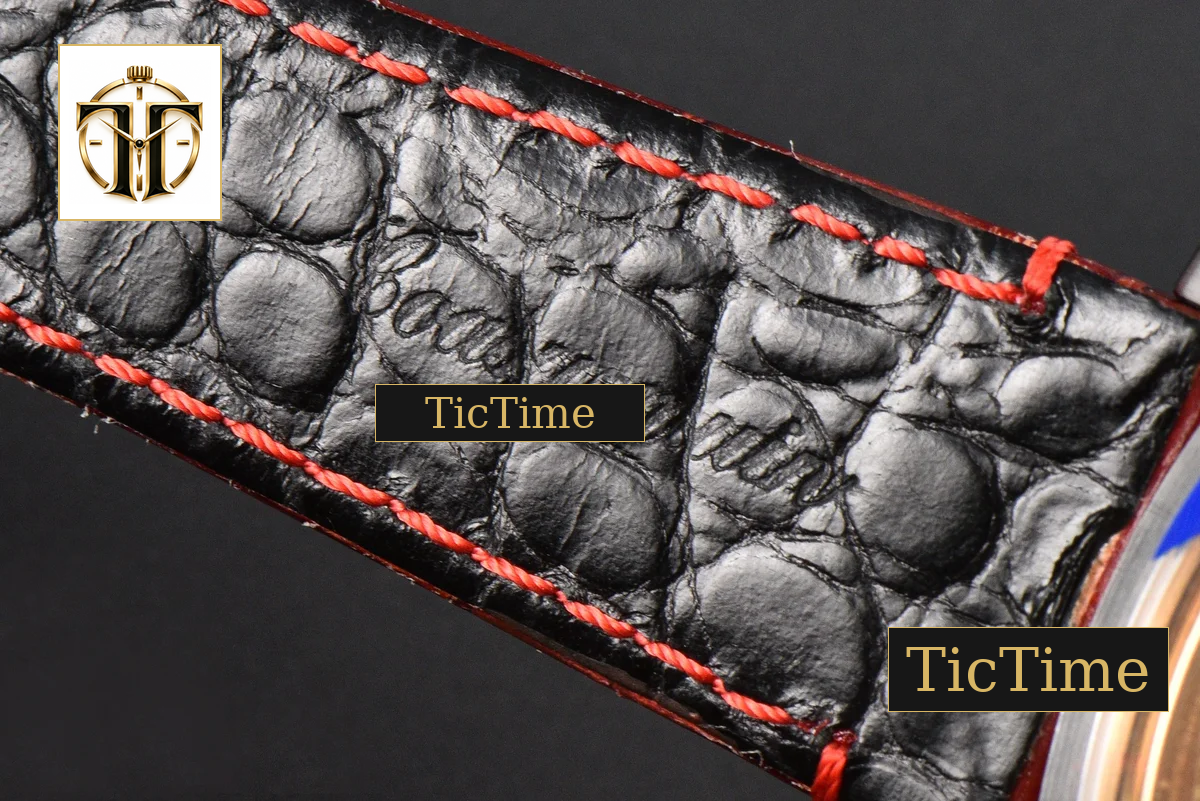 Code 11.59 Chrono 26393 41mm APSF SS Red/Black Dial Red Leather Strap SA4401 — foto 22