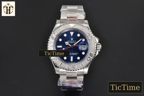 Foto frontal — Yacht-Master 904L 126622 40mm CSF Blue Dial SS Bracelet VR3235