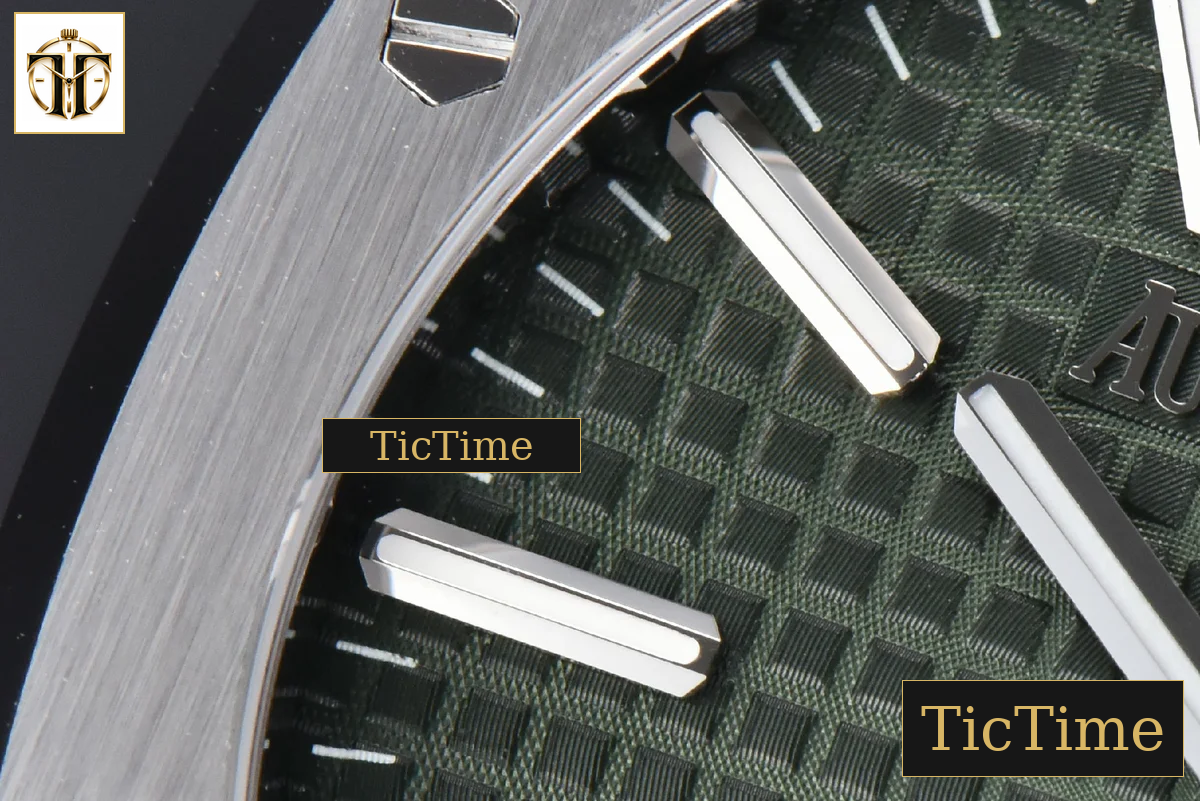 Royal Oak ’50th Anniversary’ 15510 41mm ZF Green Dial SS Bracelet SA4302 — foto 7