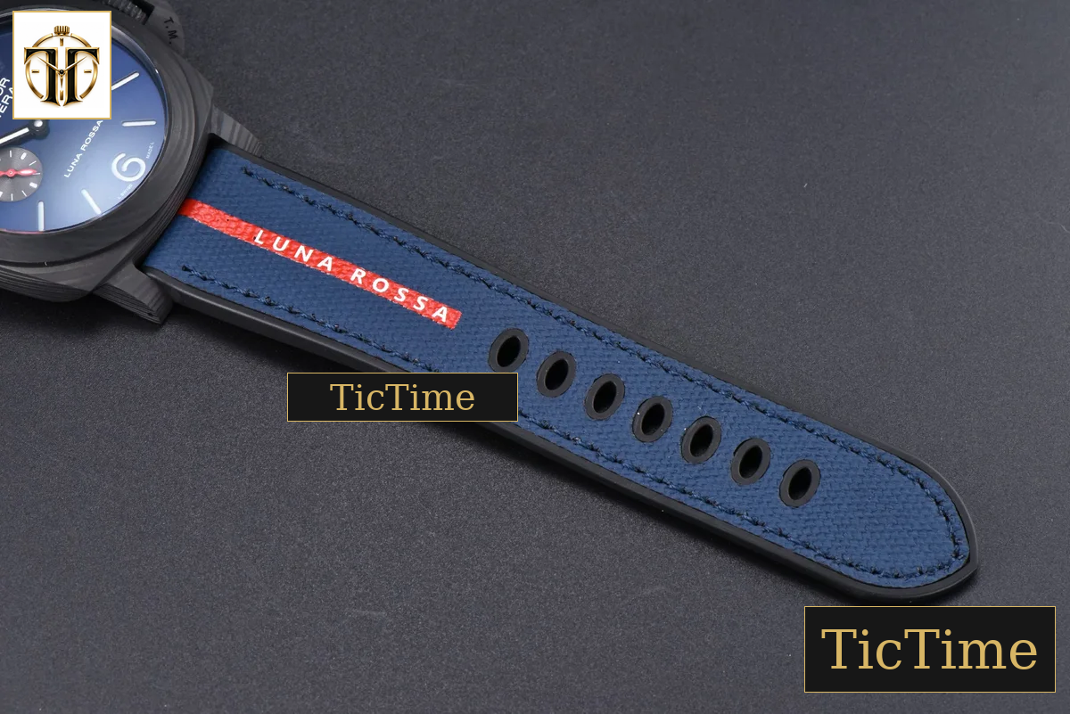 Luna Rossa Carbotech PAM1529 44mm VSF Blue Dial Rubber Strap P.9010 — foto 25