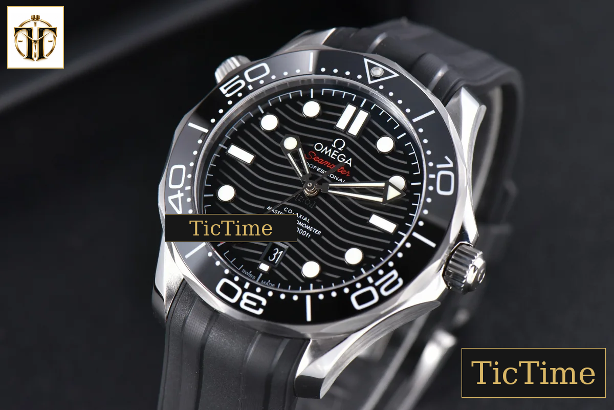 Seamaster Diver 300M 42mm VSF Black Dial Rubber Strap VS8800 — foto 4
