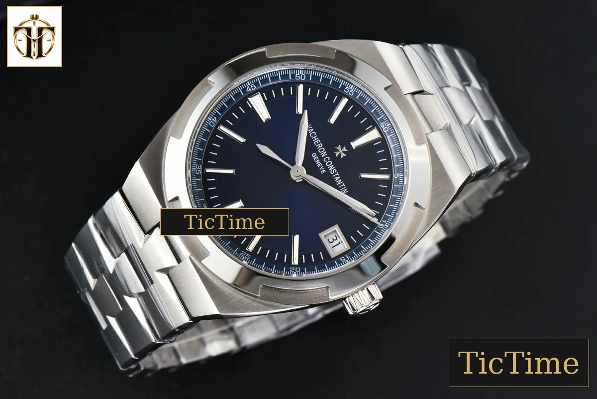Overseas 4500V 41mm ZF Blue Dial SS Bracelet A5100 — foto 4