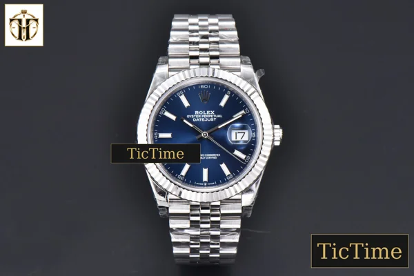 Foto frontal — DateJust 904L 41mm VSF Blue Dial Jubilee VS3235